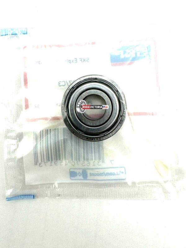 SKF 608 2Z C3 DEEP GROOVE BALL BEARING, METAL SHIELDED 8x22x7 mm - Image 2