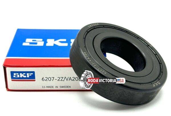 SKF 6207 ZZ/VA208 BALL BEARING, METAL SHIELDED HIGH TEMPERATURE 35x72x17 mm