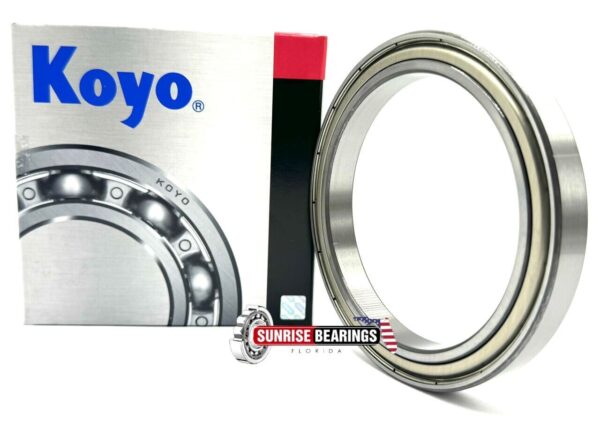 KOYO JAPAN 61817 ZZ DEEP GROOVE BALL BEARING METAL SHIELDED 85x110x13 mm 6817 ZZ - Image 2