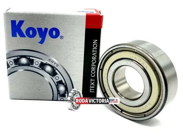 KOYO (JTEKT) 6202 ZZ DEEP GROOVE BALL BEARING, METAL SHIELDED 15x35x11 mm - Image 3