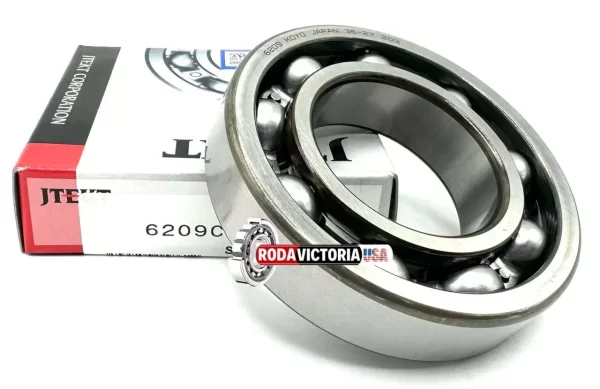 KOYO JAPAN 6209 CM Deep Groove Ball Bearing, Open, No Seals 45x85x19 mm