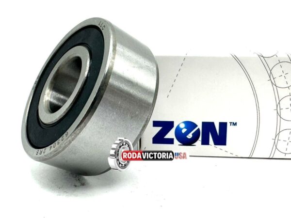 ZEN 62304 2RS DEEP GROOVE BALL BEARING, RUBBER SEALED 20x52x21 mm - Image 2