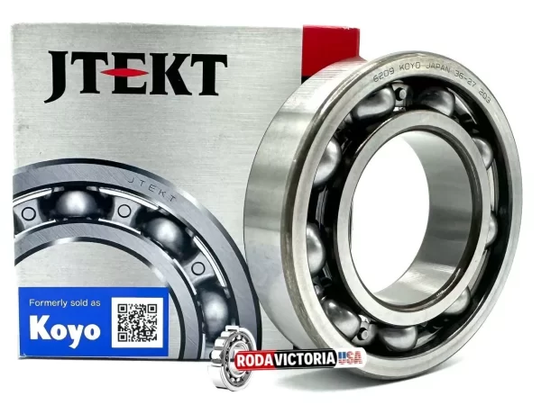 KOYO JAPAN 6209 CM Deep Groove Ball Bearing, Open, No Seals 45x85x19 mm - Image 4