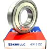 KBS 6313 ZZ DEEP GROOVE BALL BEARING, METAL SHIELDED 65x140x33 mm - Image 2