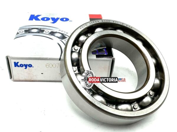 KOYO (JTEKT) 6007 C3 Deep Groove Ball Bearing, Open, No Seals 35x62x14 mm