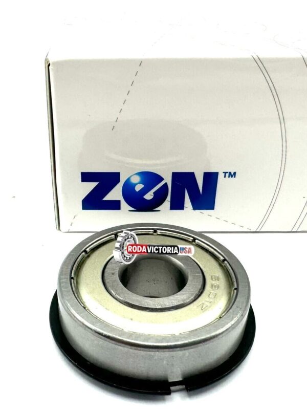 ZEN 6301 ZZ NR BALL BEARING METAL SHIELDED BOTH SIDES + SNAP RING 12x37x12 mm - Image 3