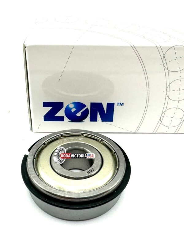 ZEN 6301 ZZ NR BALL BEARING METAL SHIELDED BOTH SIDES + SNAP RING 12x37x12 mm - Image 2