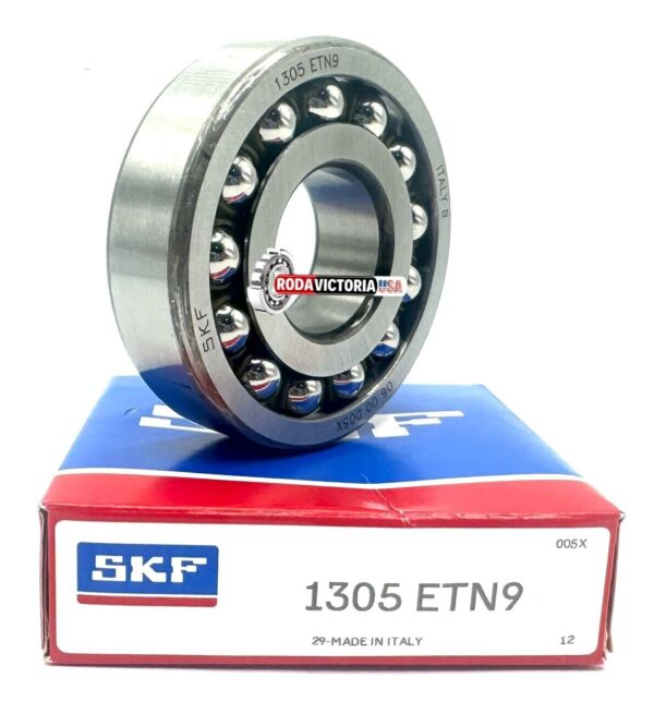 SKF 1305 ETN9 SELF ALIGNING BALL BEARING 25x62x17 mm - Image 2