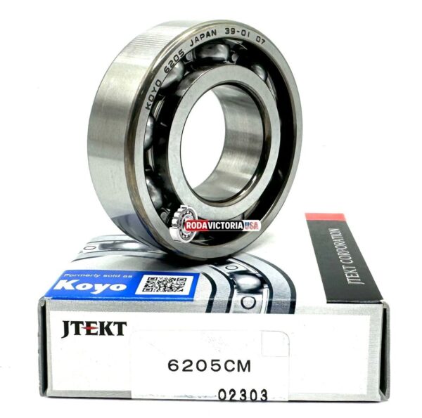 KOYO JAPAN JTEKT 6205 Deep Groove Ball Bearing, Open, No Seals 25x52x15 mm - Image 3