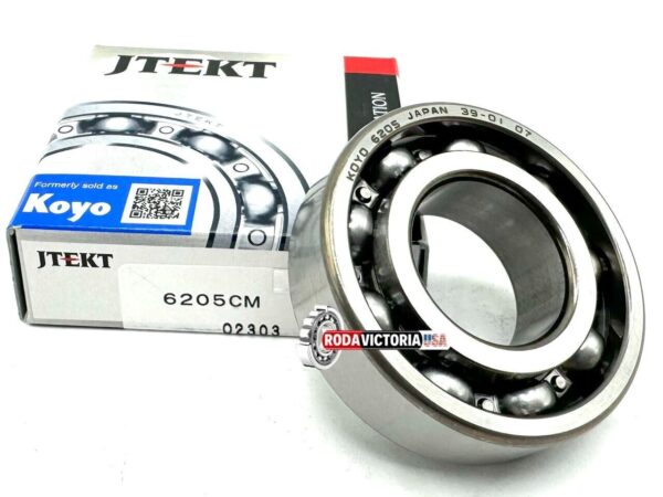 KOYO JAPAN JTEKT 6205 Deep Groove Ball Bearing, Open, No Seals 25x52x15 mm - Image 2