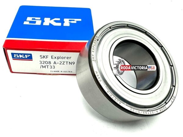 SKF 3208 A ZZ TN9 / MT33 ANGULAR CONTACT BALL BEARING 40x80x30.20 mm