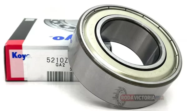 KOYO 5210 ZZ C3 ANGULAR CONTACT BALL BEARING METAL SHIELDED 50x90x30.2 mm