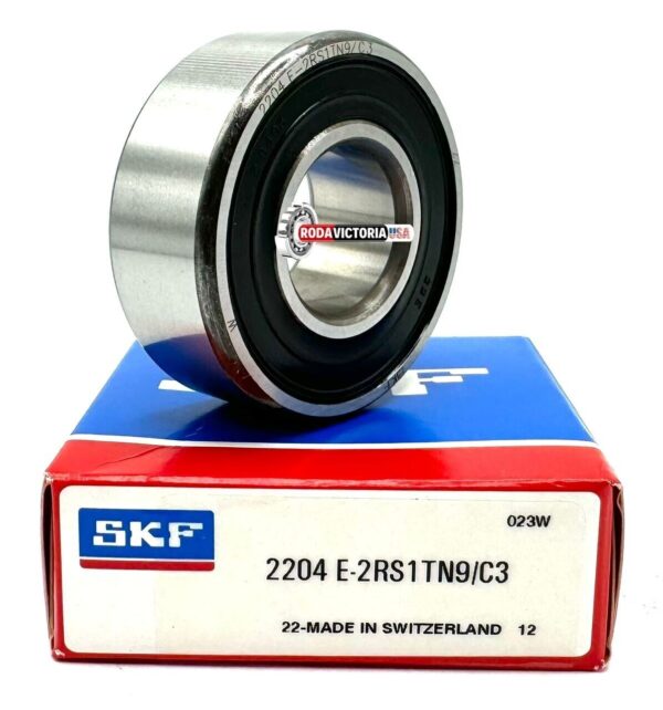 SKF 2204 E 2RS1TN9 C3 Self Aligning Ball Bearing, Rubber Sealed 20x47x18 mm - Image 3