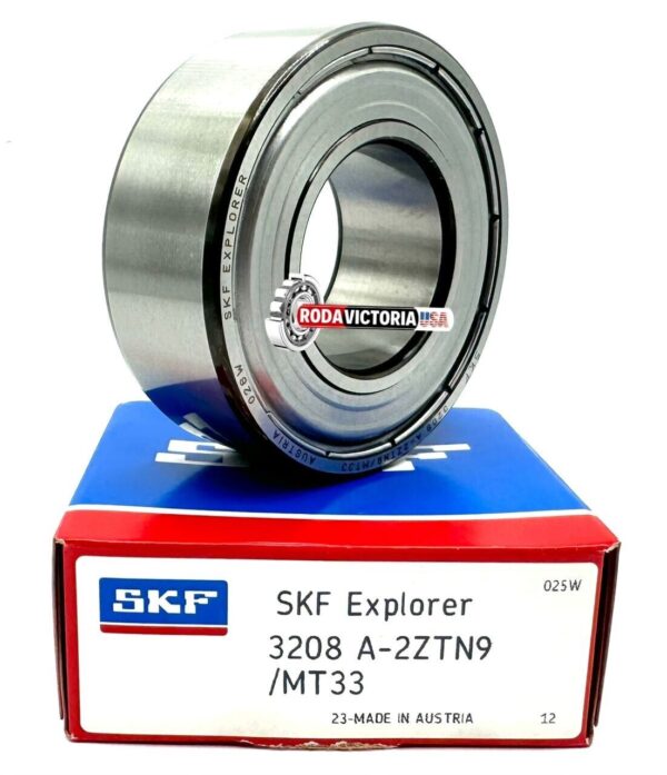 SKF 3208 A ZZ TN9 / MT33 ANGULAR CONTACT BALL BEARING 40x80x30.20 mm - Image 2