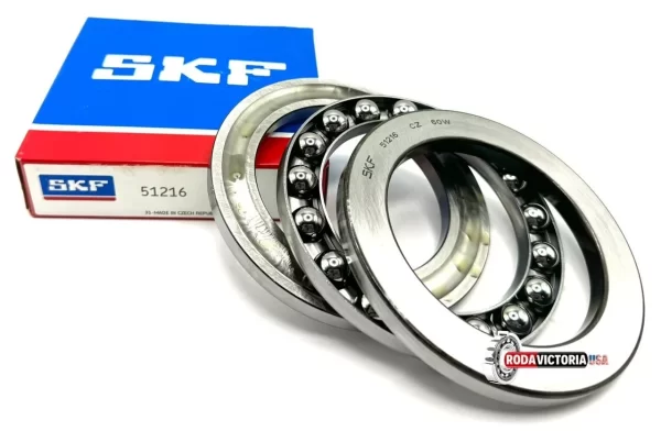 SKF 51216 AXIAL DEEP GROOVE BALL BEARING 80x115x28 mm - Image 4