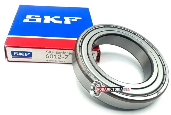 SKF 6012 Z BALL BEARING, METAL SHIELD ONE SIDE 60x95x18 mm - Image 4