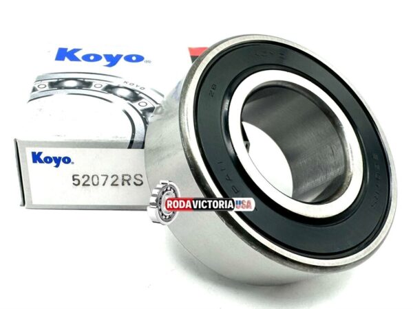 KOYO 5207 2RS ANGULAR CONTACT BALL BEARING, RUBBER SEALED 3207 35x72x27 mm