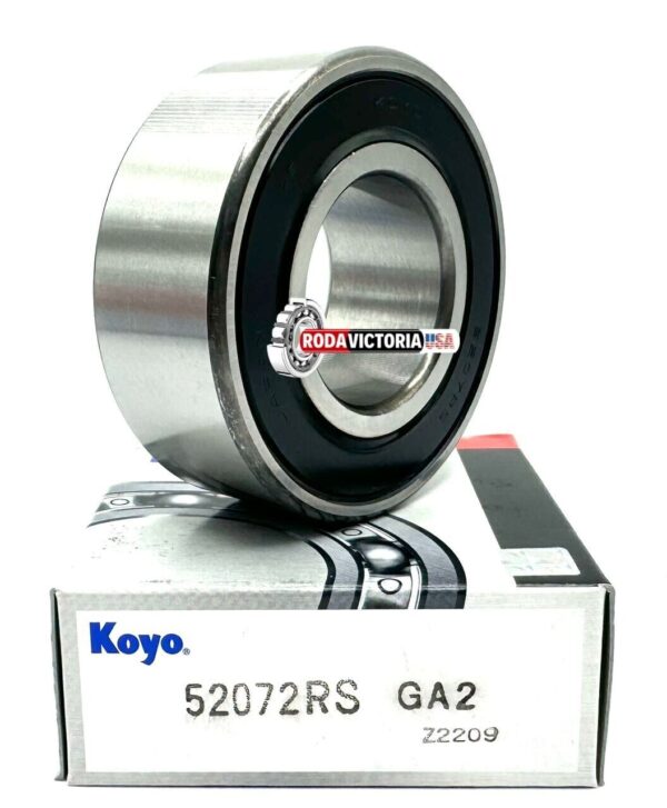 KOYO 5207 2RS ANGULAR CONTACT BALL BEARING, RUBBER SEALED 3207 35x72x27 mm - Image 4