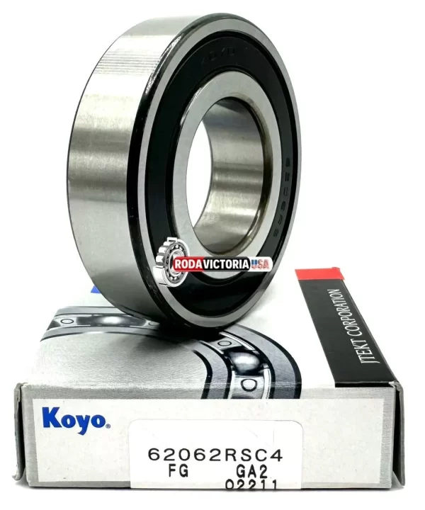 KOYO JAPAN 6206 2RS C4 Deep Groove Ball Bearing, Rubber Sealed 30x62x16 mm - Image 2