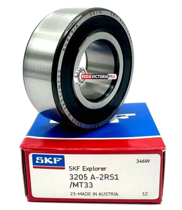 SKF 3205 A 2RS1 MT33 ANGULAR CONTACT BALL BEARING 25x52x20.6 mm - Image 3