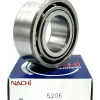 NACHI JAPAN 5206 C3 DOUBLE ROW ANGULAR CONTACT BEARING 30x62x23.8 mm 3206 C3 - Image 2