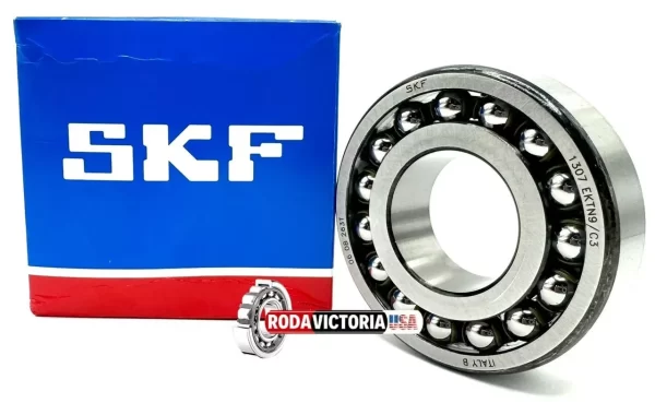 SKF 1307 EKTN9 C3 SELF ALIGNING BALL BEARING 35x80x21 mm - Image 2