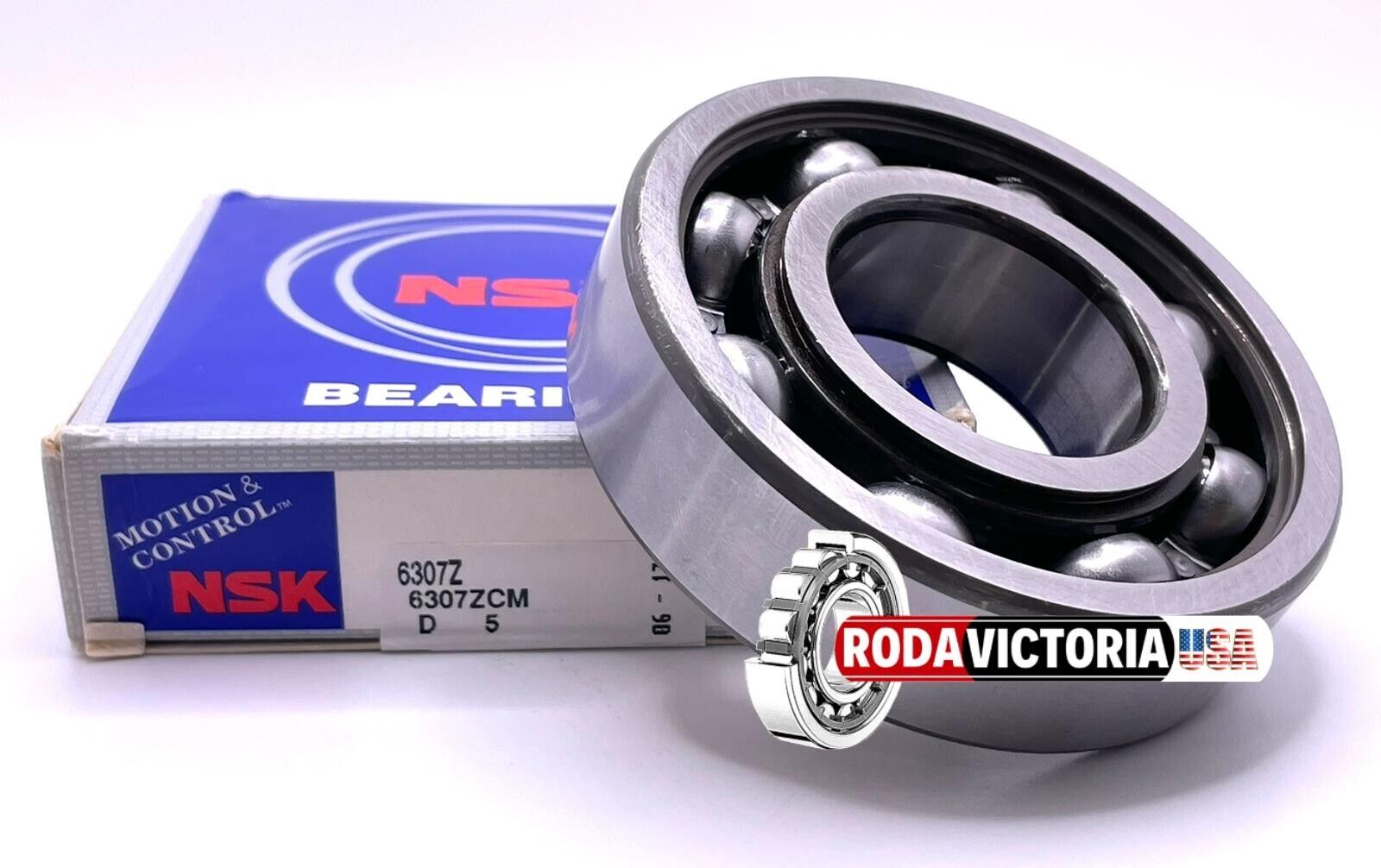 thumbnail image 2 of Item # 6307Z, Single Row Radial Ball Bearing - Single Shielded On NTN 2 of 14