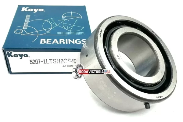 KOYO JAPAN 5207 1LTSH2CS40 ANGULAR CONTACT BALL BEARING 35x72x27 mm 3207