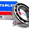 SKF 6008 Z BALL BEARING, METAL SHIELDED ONE SIDE + OPEN ONE SIDE 40x68x15 mm