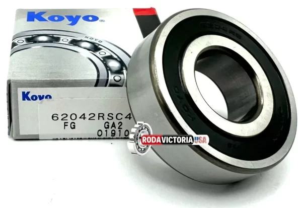 KOYO JAPAN 6204 2RS C4 Deep Groove Ball Bearing, Rubber Sealed 20x47x14 mm