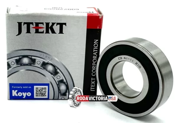 KOYO (JTEKT) JAPAN 6002 2RS C3 Deep Groove Ball Bearing, Rubber Sealed 15x32x9 mm - Image 2