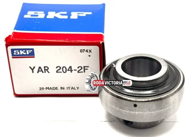 SKF YAR204 2F RADIAL INSERT BALL BEARING 20x47x31 mm