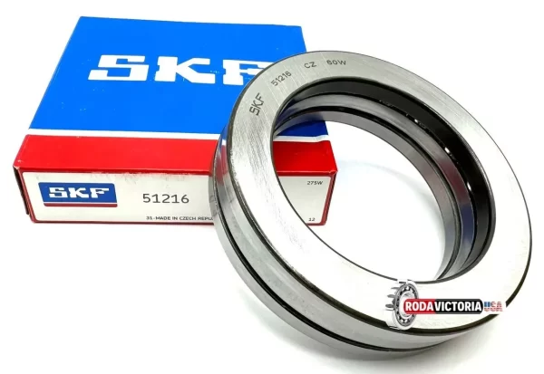 SKF 51216 AXIAL DEEP GROOVE BALL BEARING 80x115x28 mm