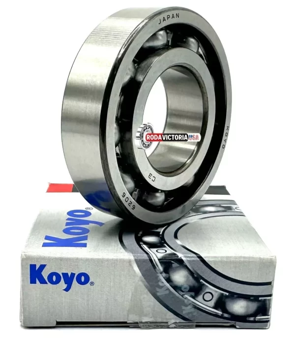 KOYO (JTEKT) JAPAN 6206 CM Deep Groove Ball Bearing, Open, No Seals 30x62x16 mm - Image 4