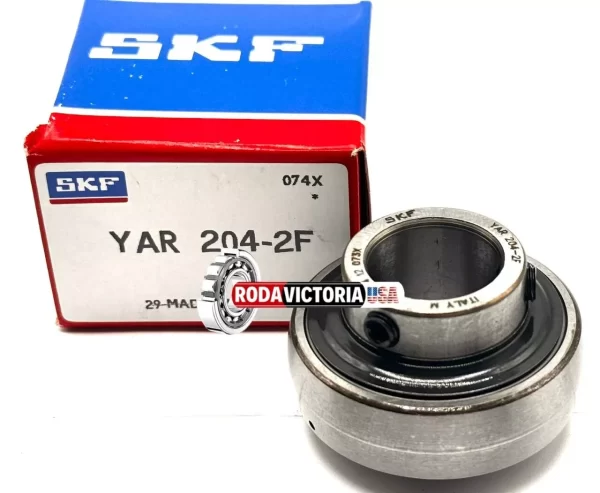 SKF YAR204 2F RADIAL INSERT BALL BEARING 20x47x31 mm - Image 3