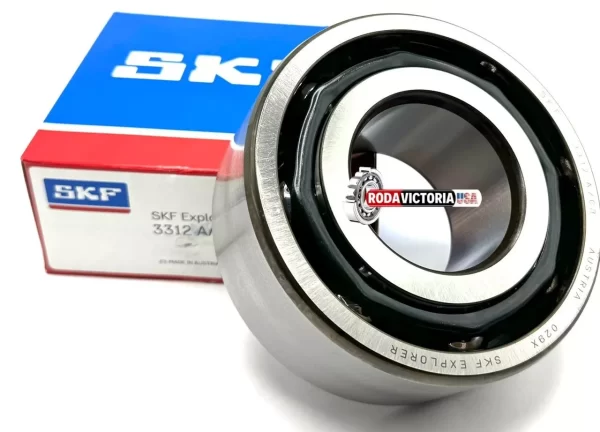 SKF 3312 A C3 ANGULAR CONTACT BALL BEARING 60x130x54 mm