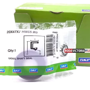 SKF 20X47X7 HMS5 RG Metric Oil Seal Double Lip with Spring 20x47x7 mm