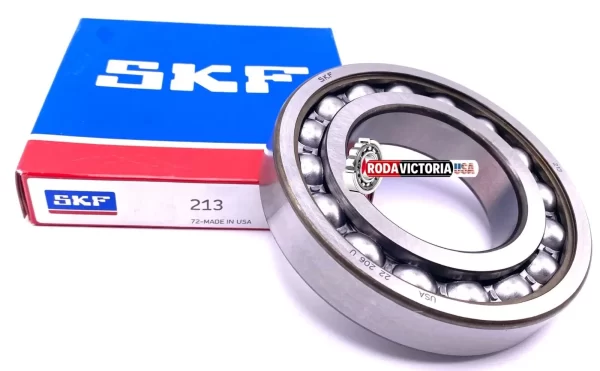 SKF 213 C3 Deep Groove Ball Bearing, Open, No Seals 65x120x23 mm