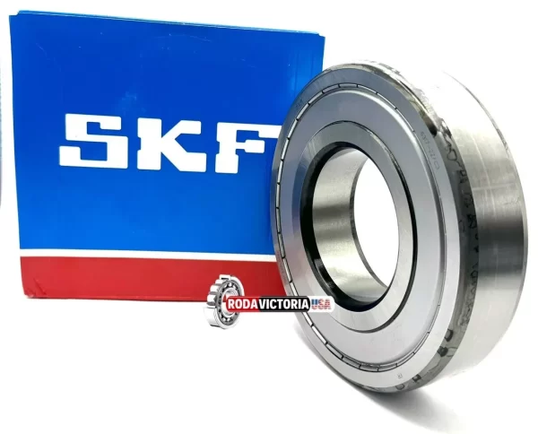 SKF 6317 ZZ DEEP GROOVE BALL BEARING, METAL SHIELDED 85x180x41 mm - Image 3