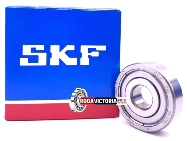 SKF 6200 2Z C3 GJN Deep Groove Ball Bearing, Metal Shielded 10x30x9 mm - Image 3