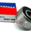 KBS 62201 2RS DEEP GROOVE BALL BEARING, RUBBER SEALED 12x32x14 mm
