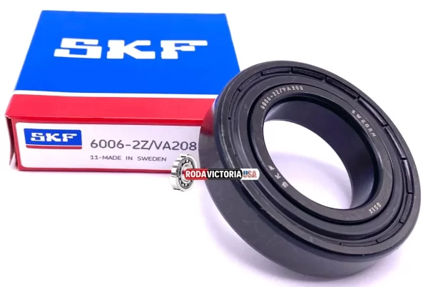 SKF 6006 2Z VA208 BALL BEARING, METAL SHIELDED, HIGH TEMPERATURE 30x55x13 mm