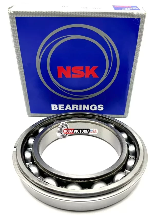 NSK 6015 Z NR BALL BEARING, METAL SHIELDED ONE SIDE + SNAP RING 75x115x20 mm