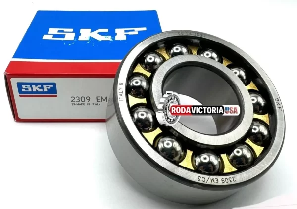 SKF 2309 EM C3 DOUBLE ROW BALL BEARING 45x100x36 mm