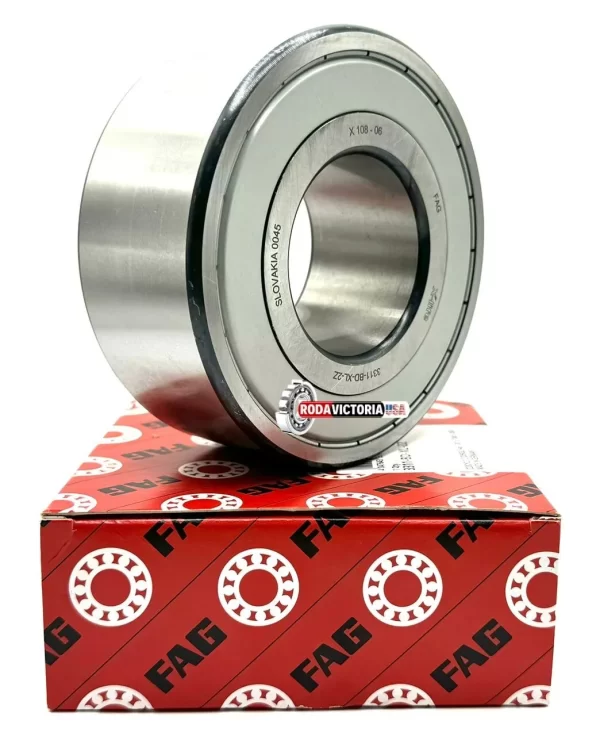 FAG 3311 BD XL ZZ TVH C3 Angular Contact Ball Bearing 55x120x49.2 mm - Image 3