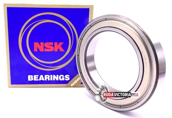 NSK 6015 ZZ DEEP GROOVE BALL BEARING, METAL SHIELDED 75x115x20 mm - Image 2