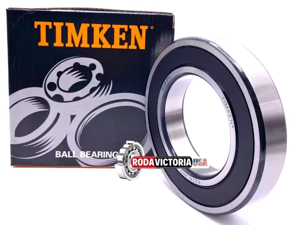 TIMKEN 6216 2RS DEEP GROOVE BALL BEARING, RUBBER SEALED 80x140x26 mm - Image 3