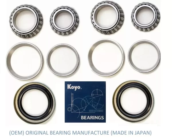 FRONT Wheel (KOYO) Bearing & Seal Set Fit Ford F-250 Super Duty 2004-2005 2WD