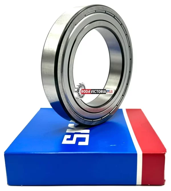 SKF 6015 ZZ C3 DEEP GROOVE BALL BEARING, METAL SHIELDED 75x115x20 mm - Image 2