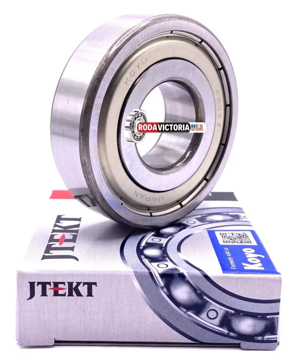 KOYO JAPAN 6305 ZZ CM Deep Groove Ball Bearing, Metal Shielded 25x62x17 mm - Image 3